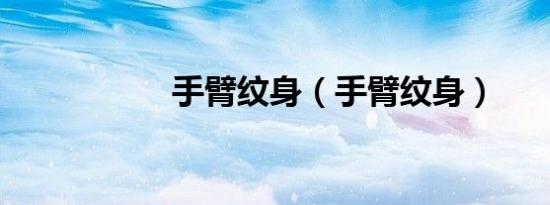 手臂纹身（手臂纹身）