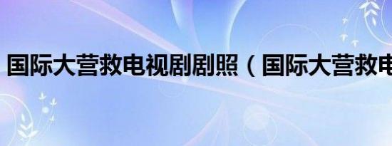 国际大营救电视剧剧照（国际大营救电视剧）